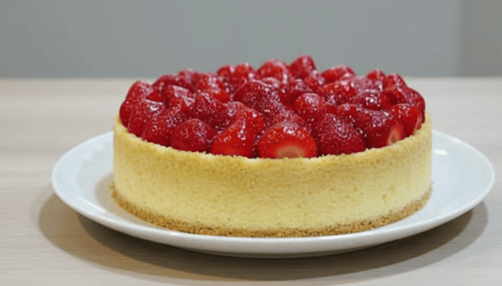 Fresh Strawberry Cheesecake