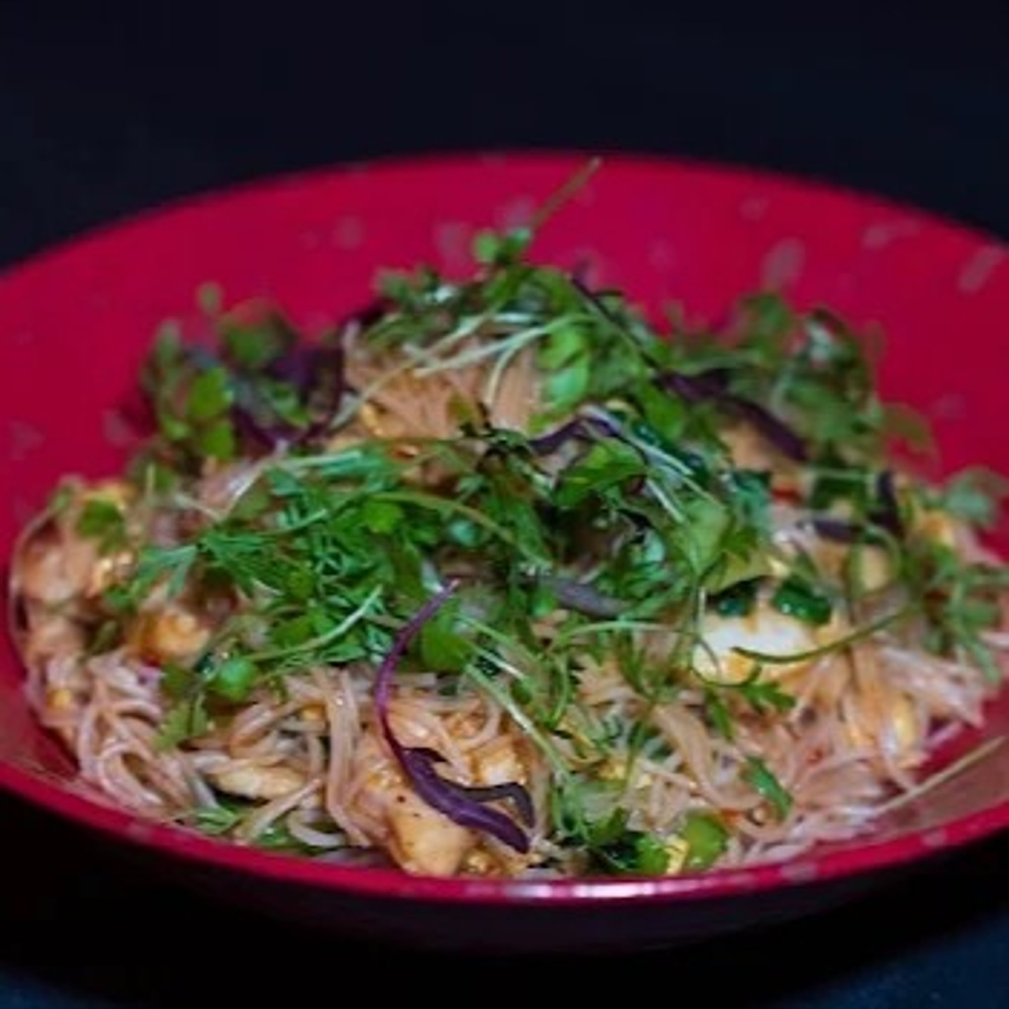 Hot & Sour Chicken Rice Noodles