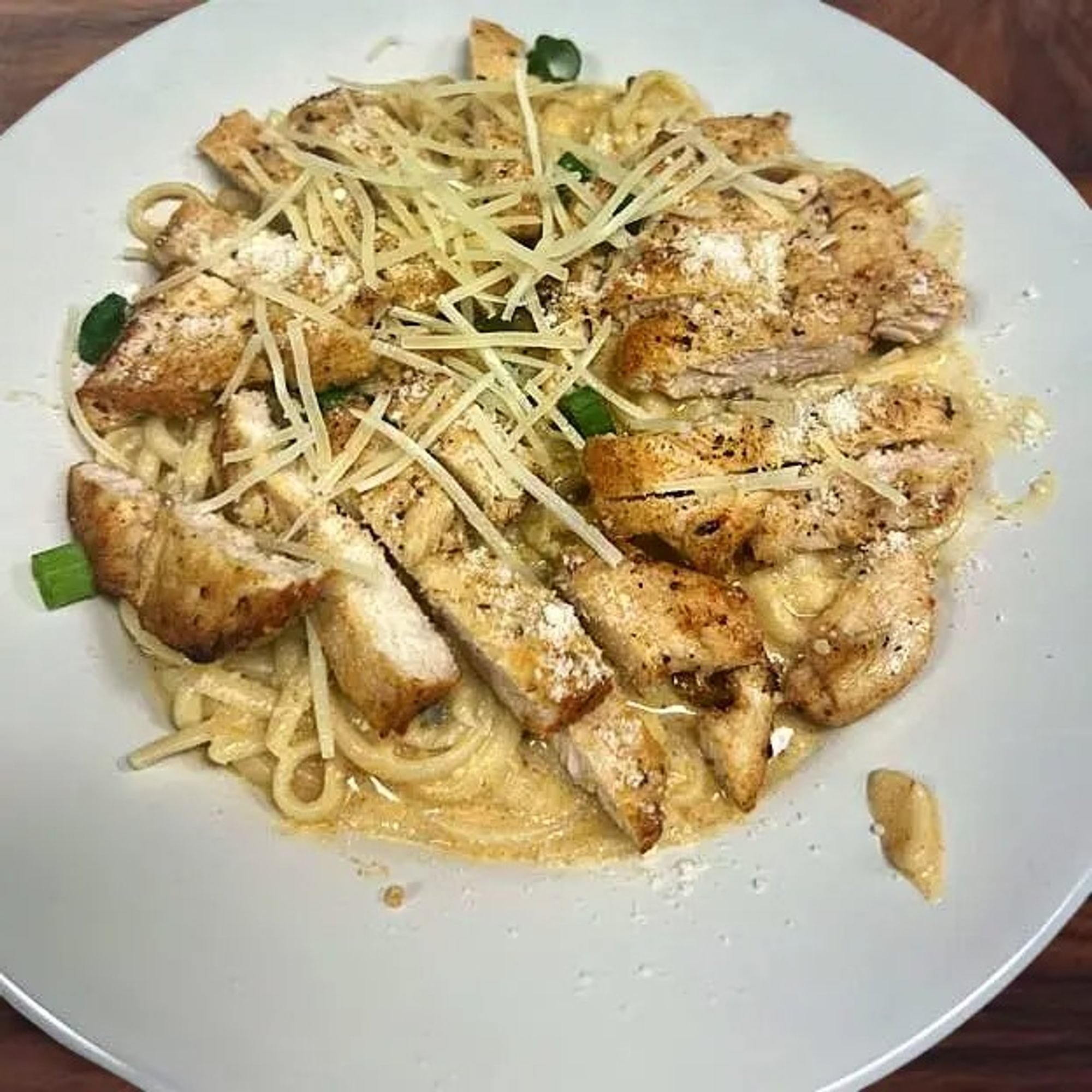 Parmesan Garlic Chicken Pasta