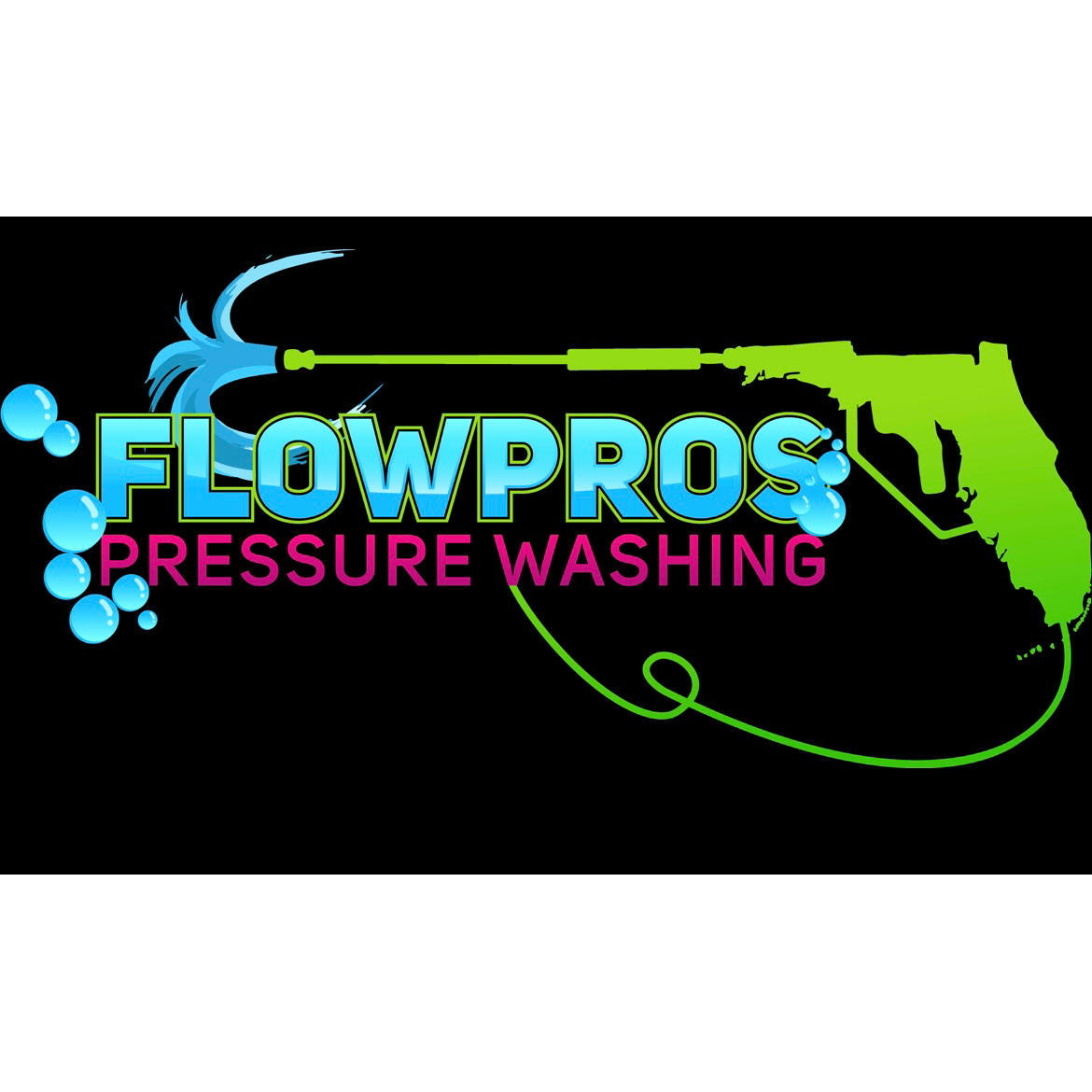 FlowPros Pressure Washing Logo