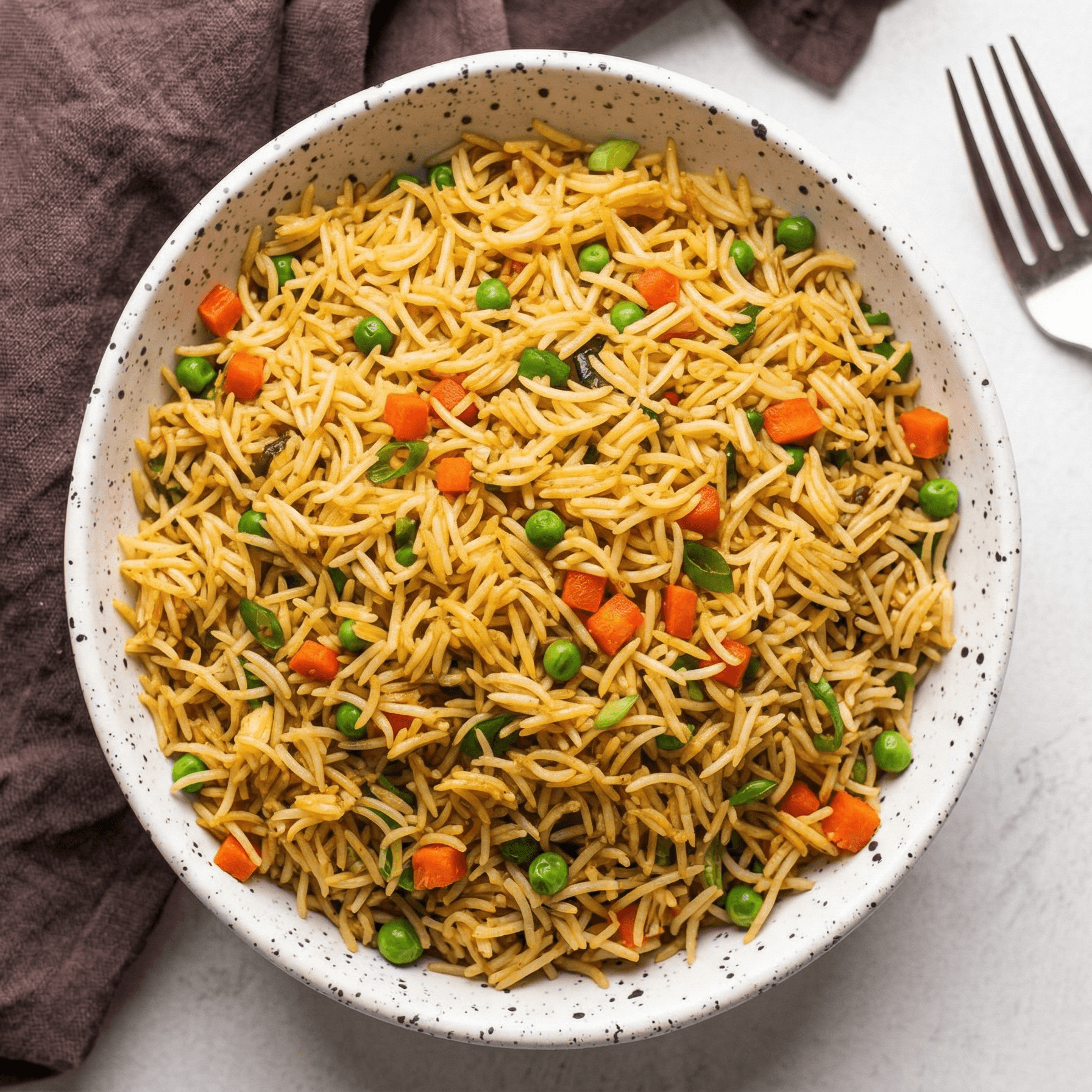 Vegetable Fried Rice (GF, NF, DF, V)