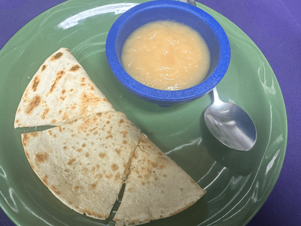 Kid "Mexican Grilled Cheese" (Cheese Quesadilla)