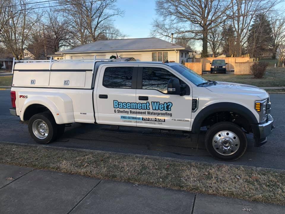 G Shelley Basement Waterproofing Image