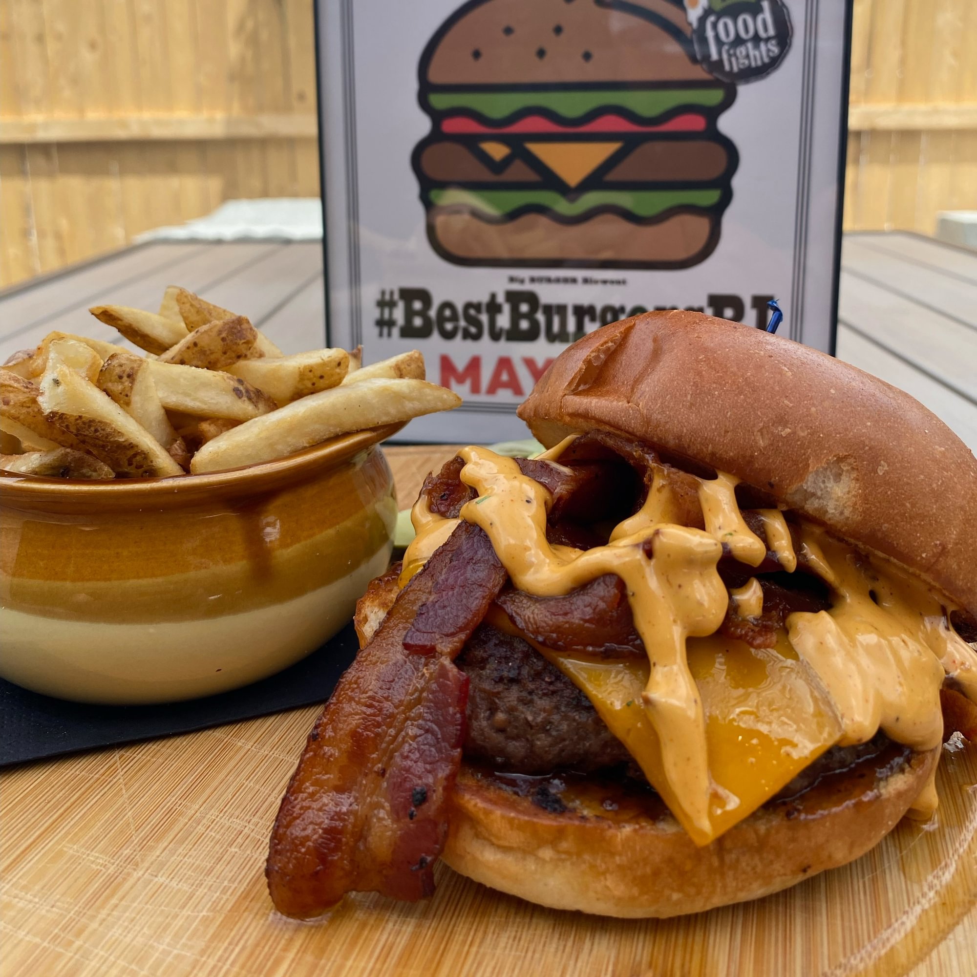 Bacon Lovers 2.0 - Best Burger in RI Winner, 2024 and 2025