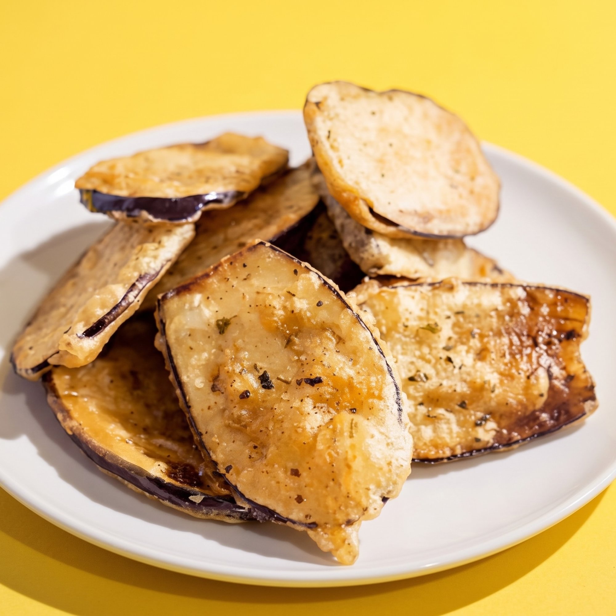 Fried Eggplant Salad