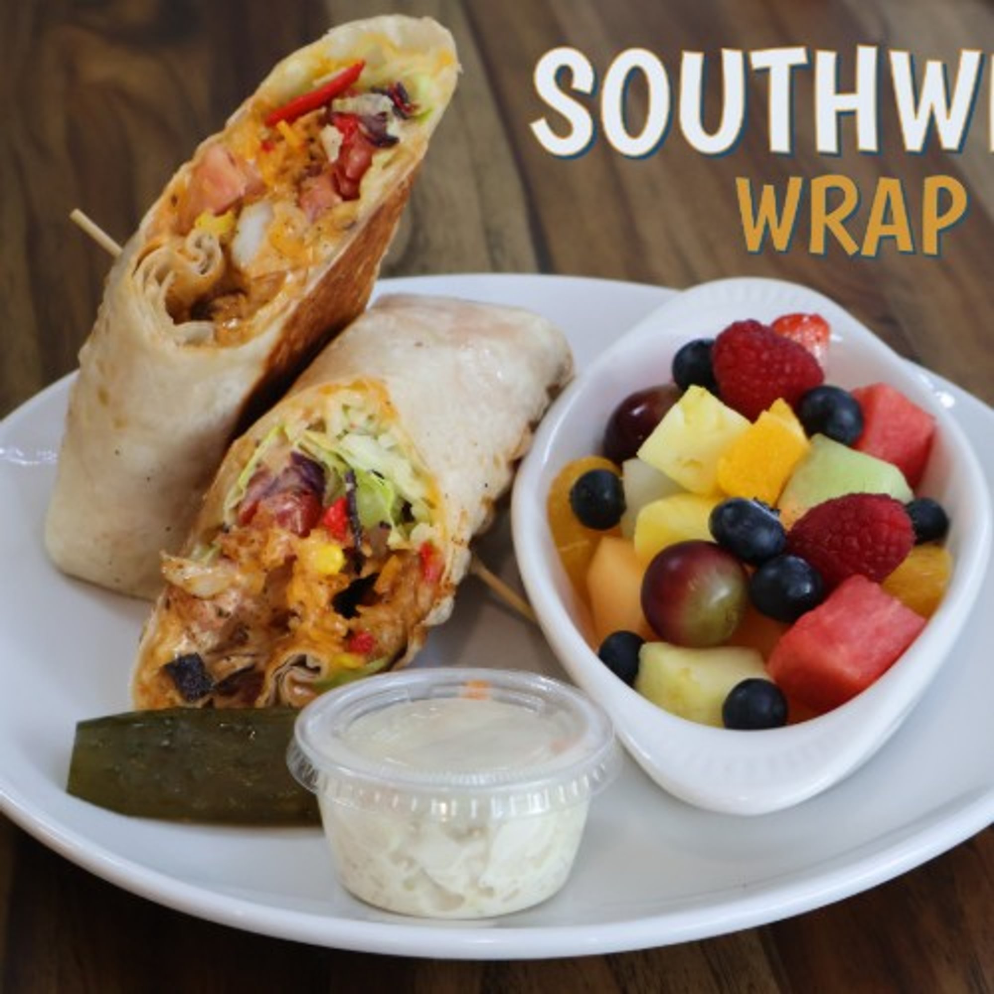 Southwest Chicken Wrap Deluxe