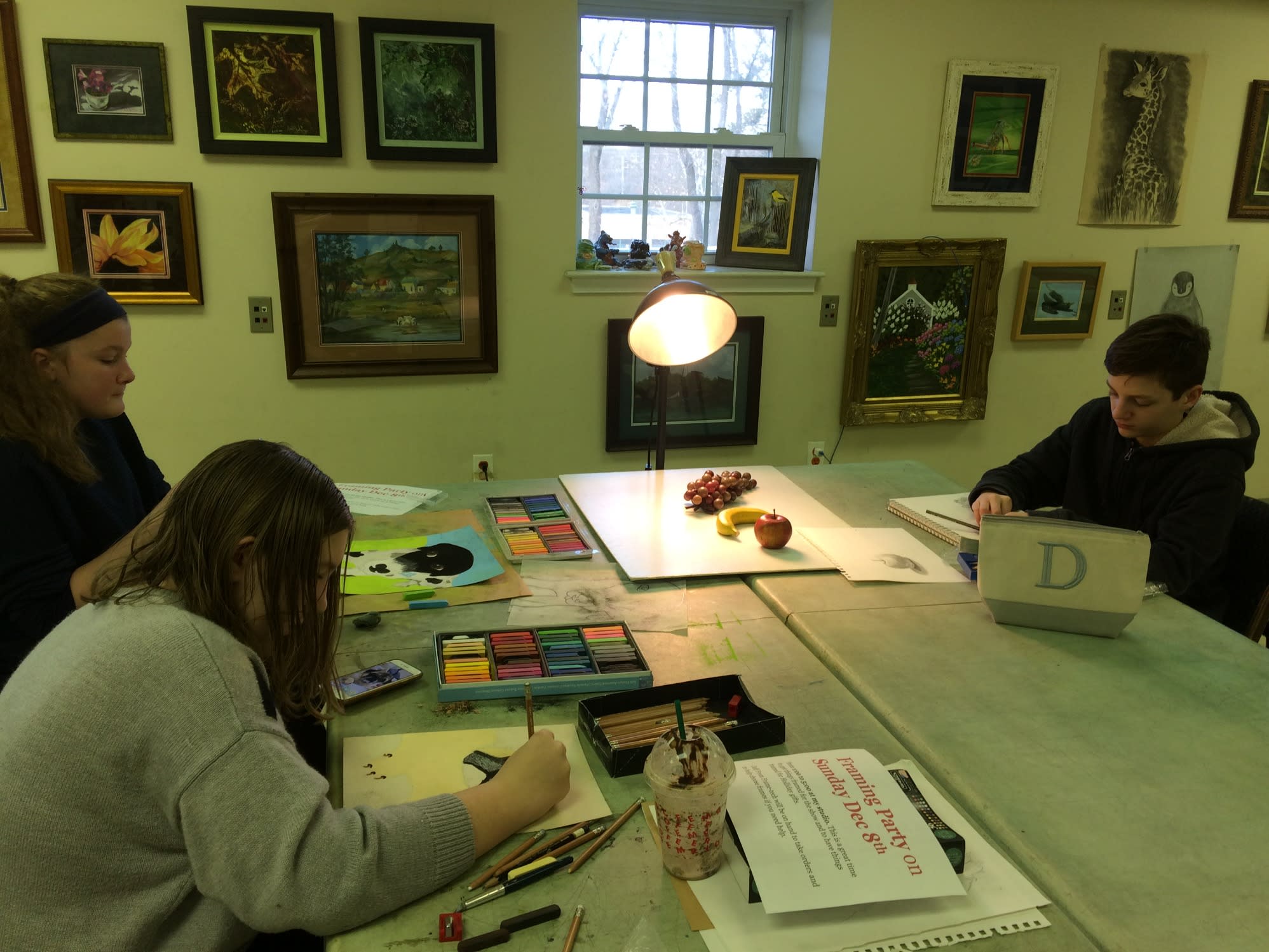 Amanda Layre's Fine Art Studio Photo