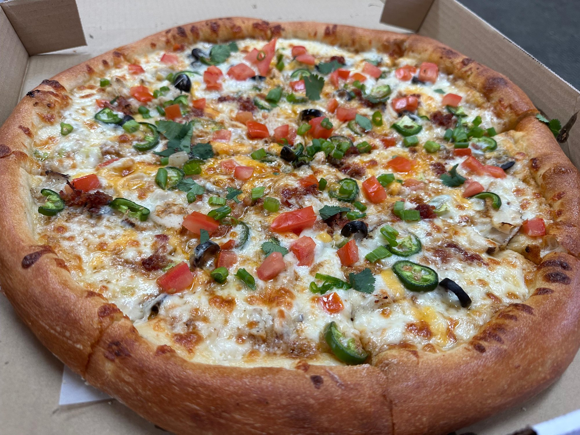 Chicken Taco Pizza