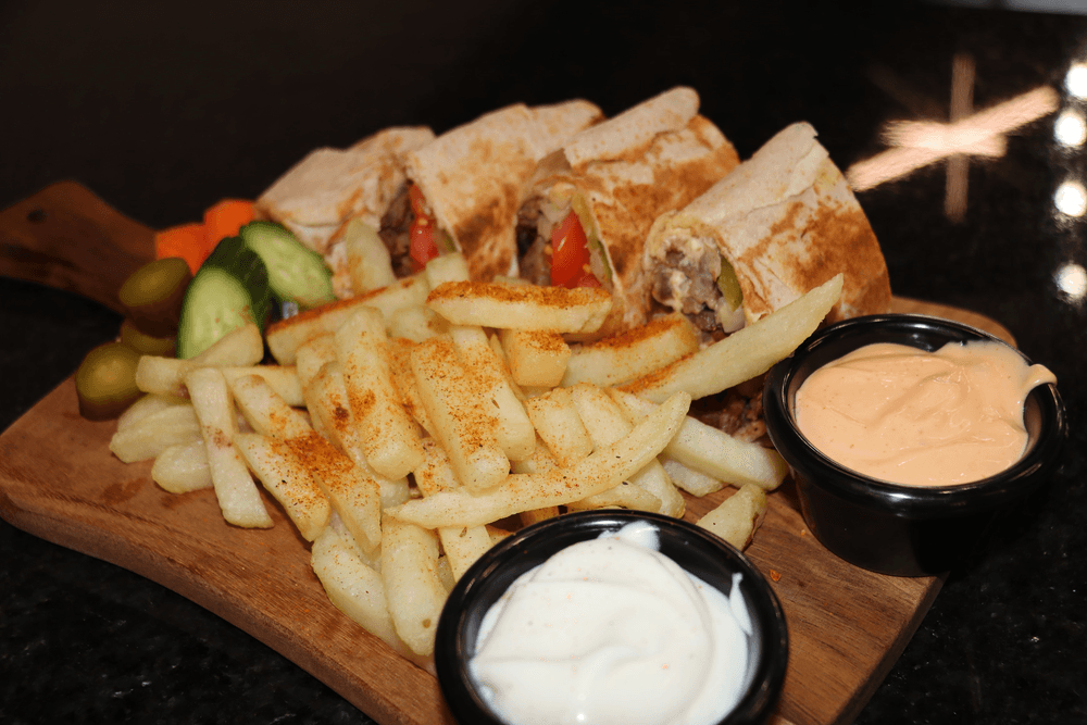 Meat Shawarma Sandwich Combo