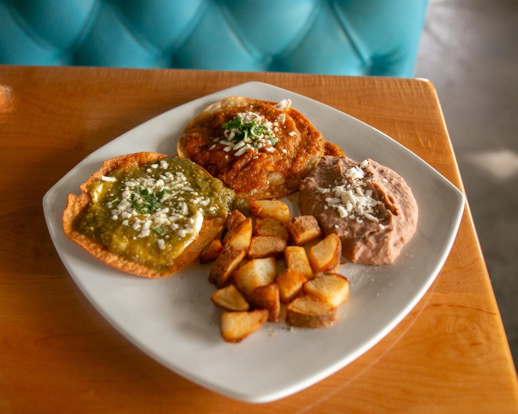 Huevos Rancheros or Divorciados