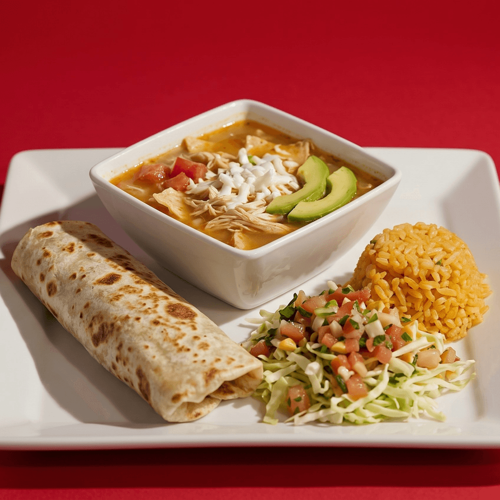 Sopa y Taco