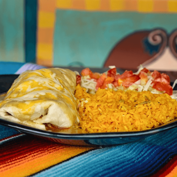 WET BURRITO PLATE