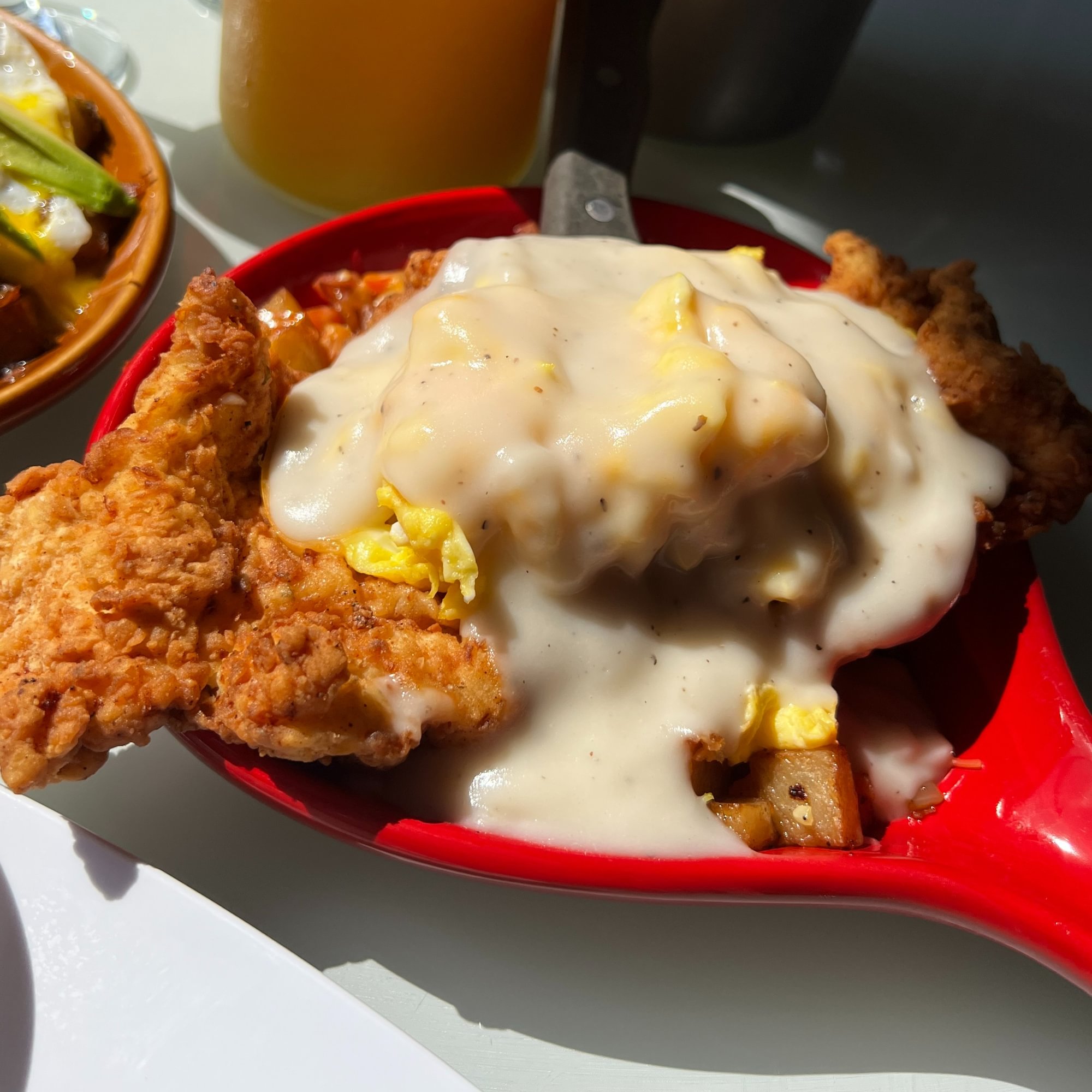 Chicken-Fried Chicken Skillet