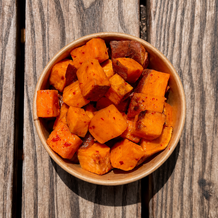 Gochugaru Sweet Potatoes