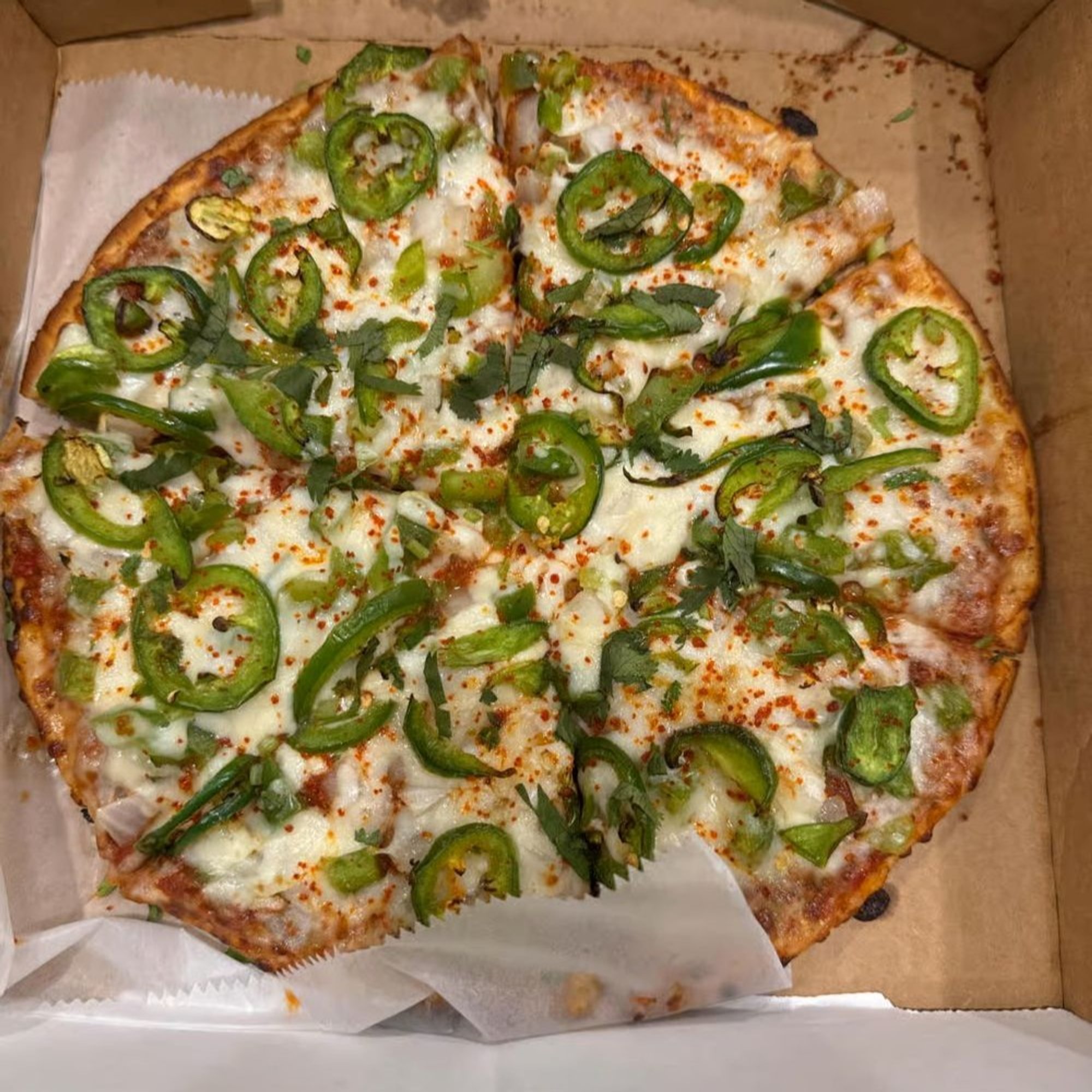 Masala Veggie Pizza