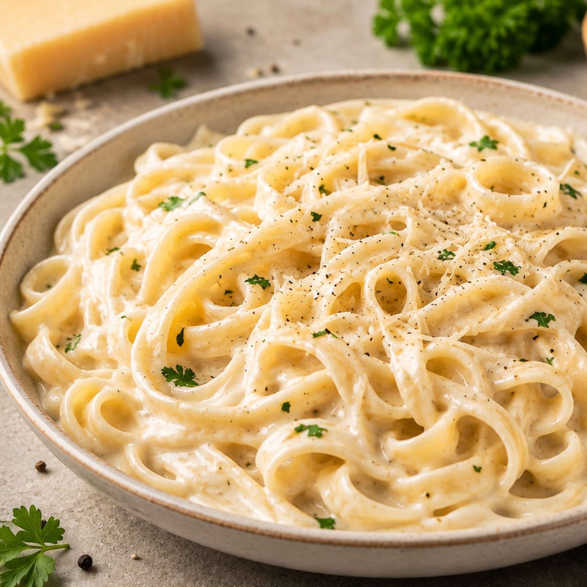 Fettuccine Alfredo