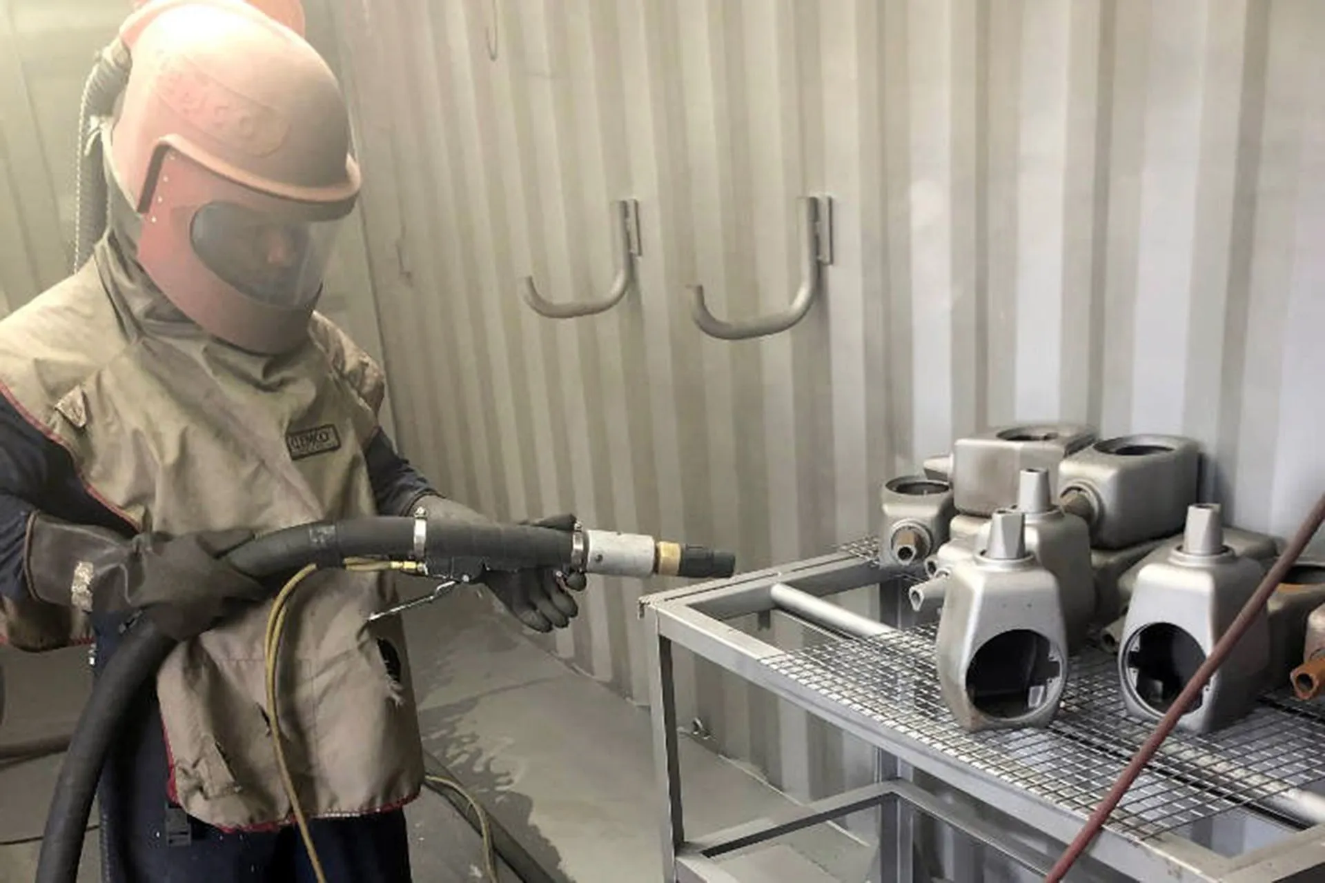 Sandblasting