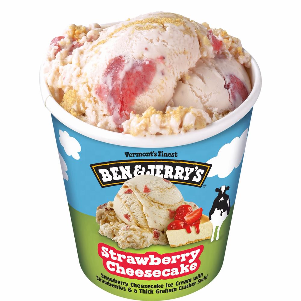 B&J Strawberry Cheesecake