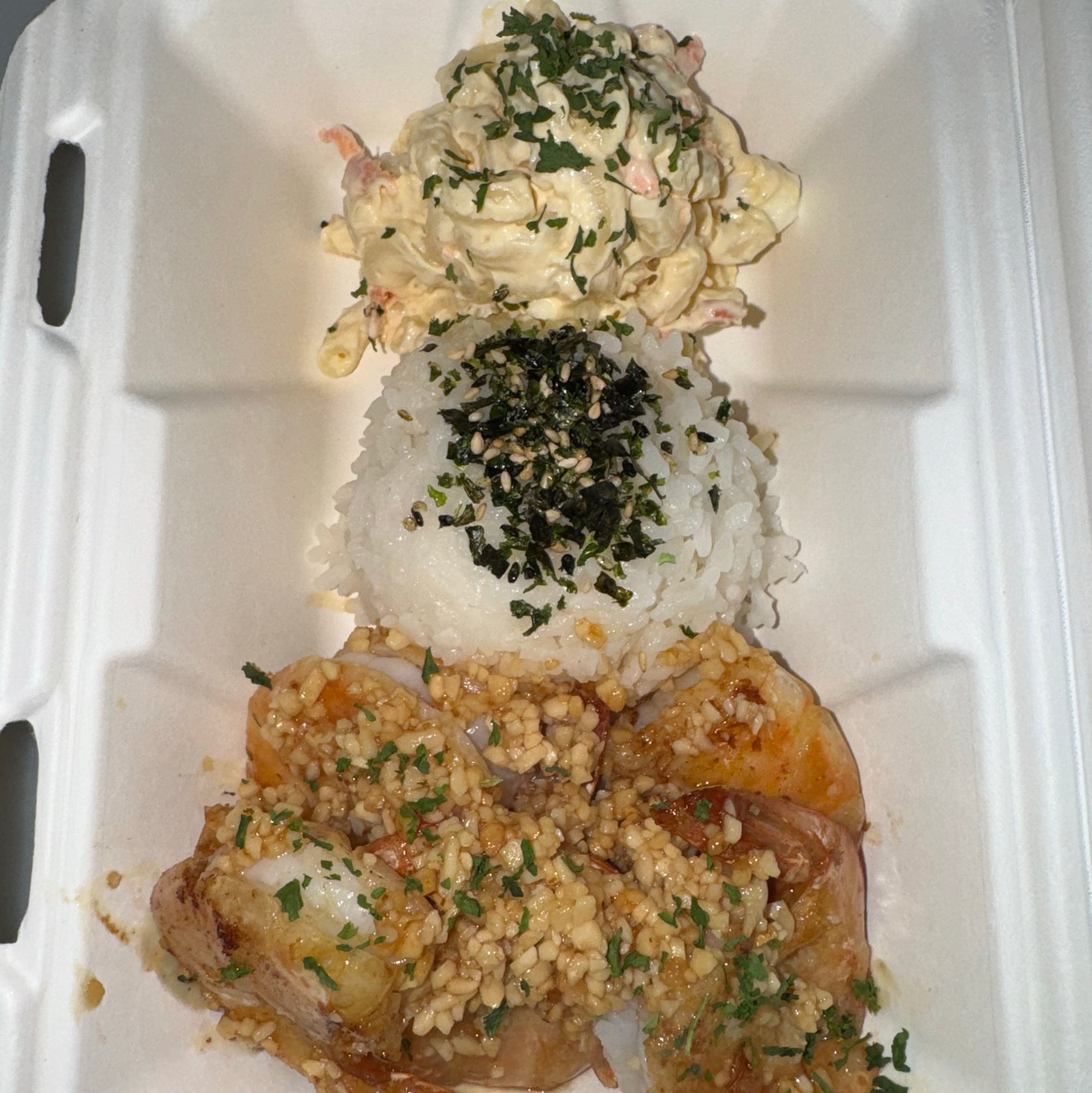 Mini Garlic Shrimp