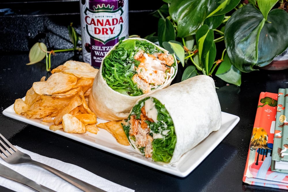 Chick'n Caesar Wrap