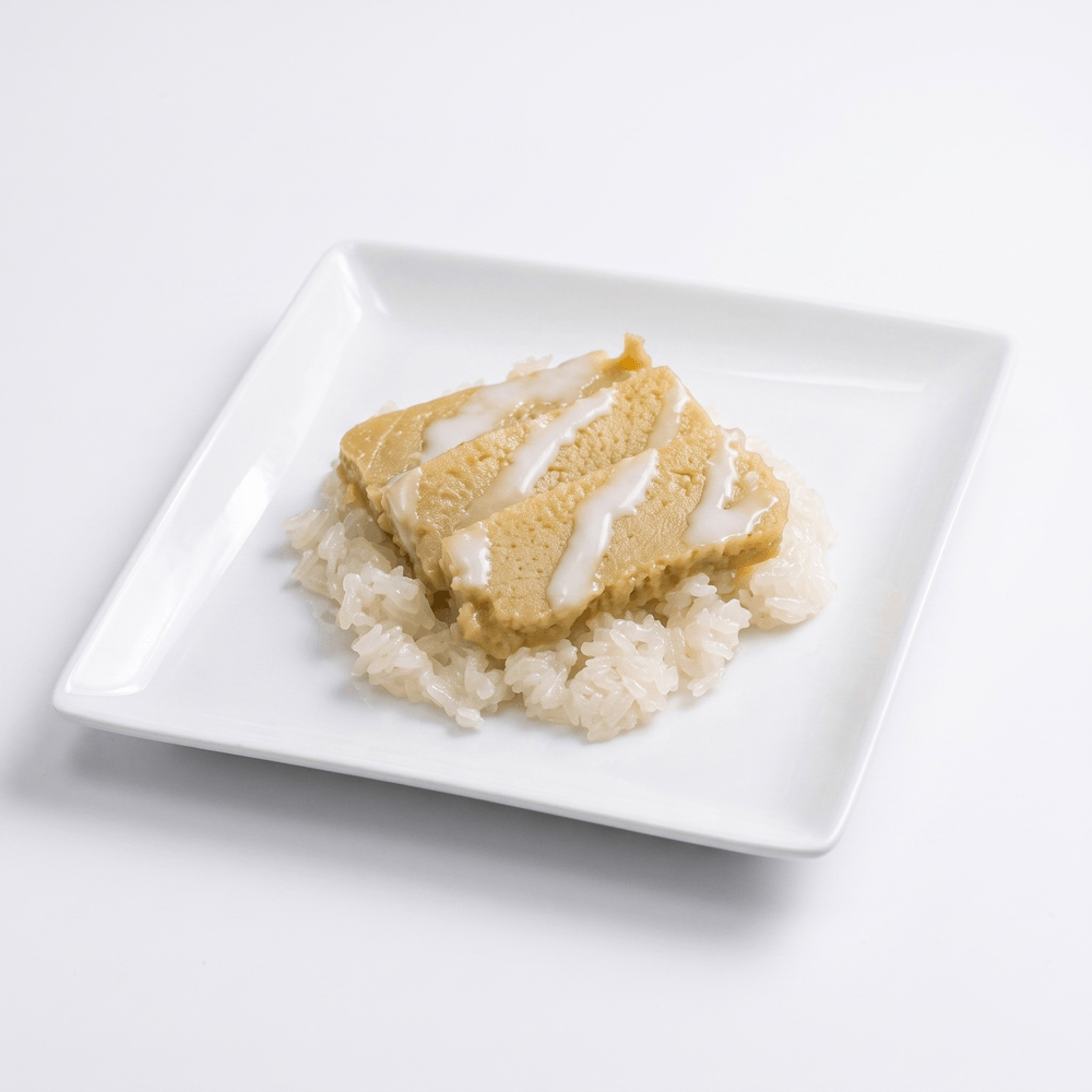 Thai Custard Sticky Rice ข้าวเหนียวสังขยา