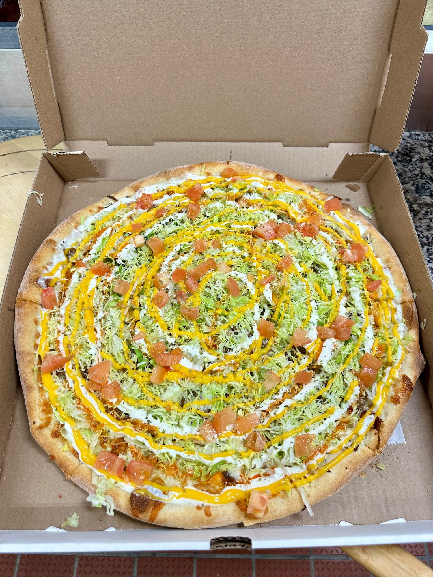 Taco Pizza