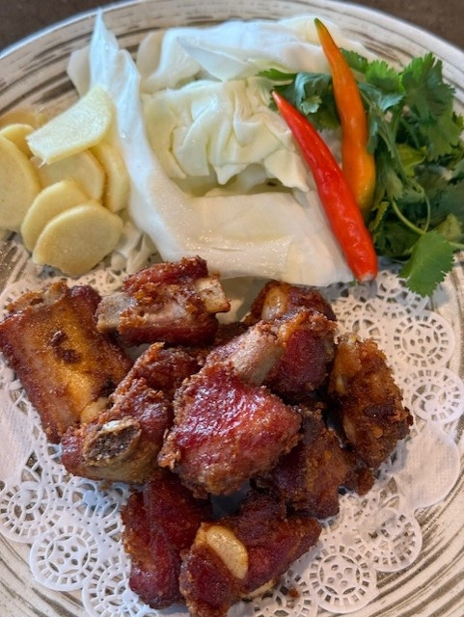 Fermented Pork Ribs แหนมกระดูกหมู