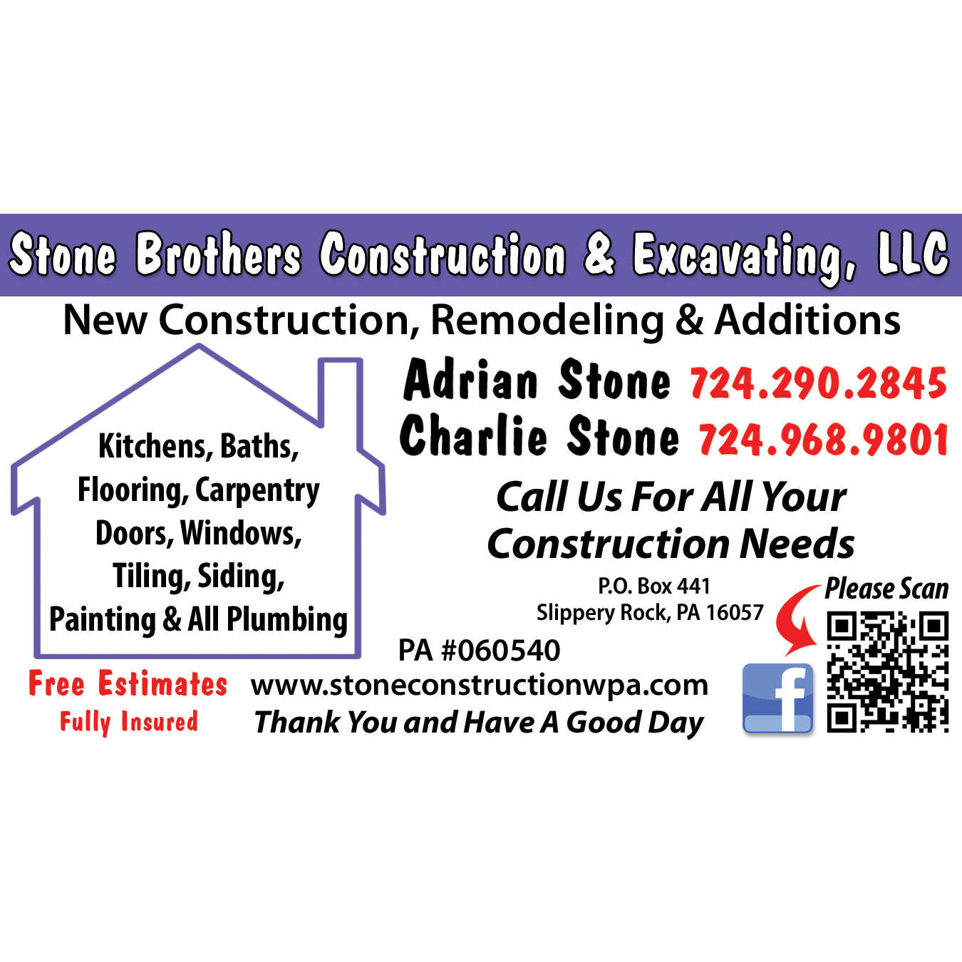 Stone Brothers Construction & Excavating, LLC