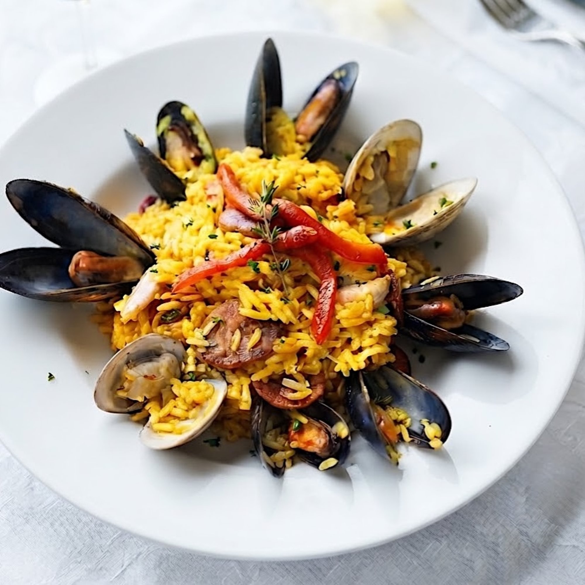 Seafood Paella