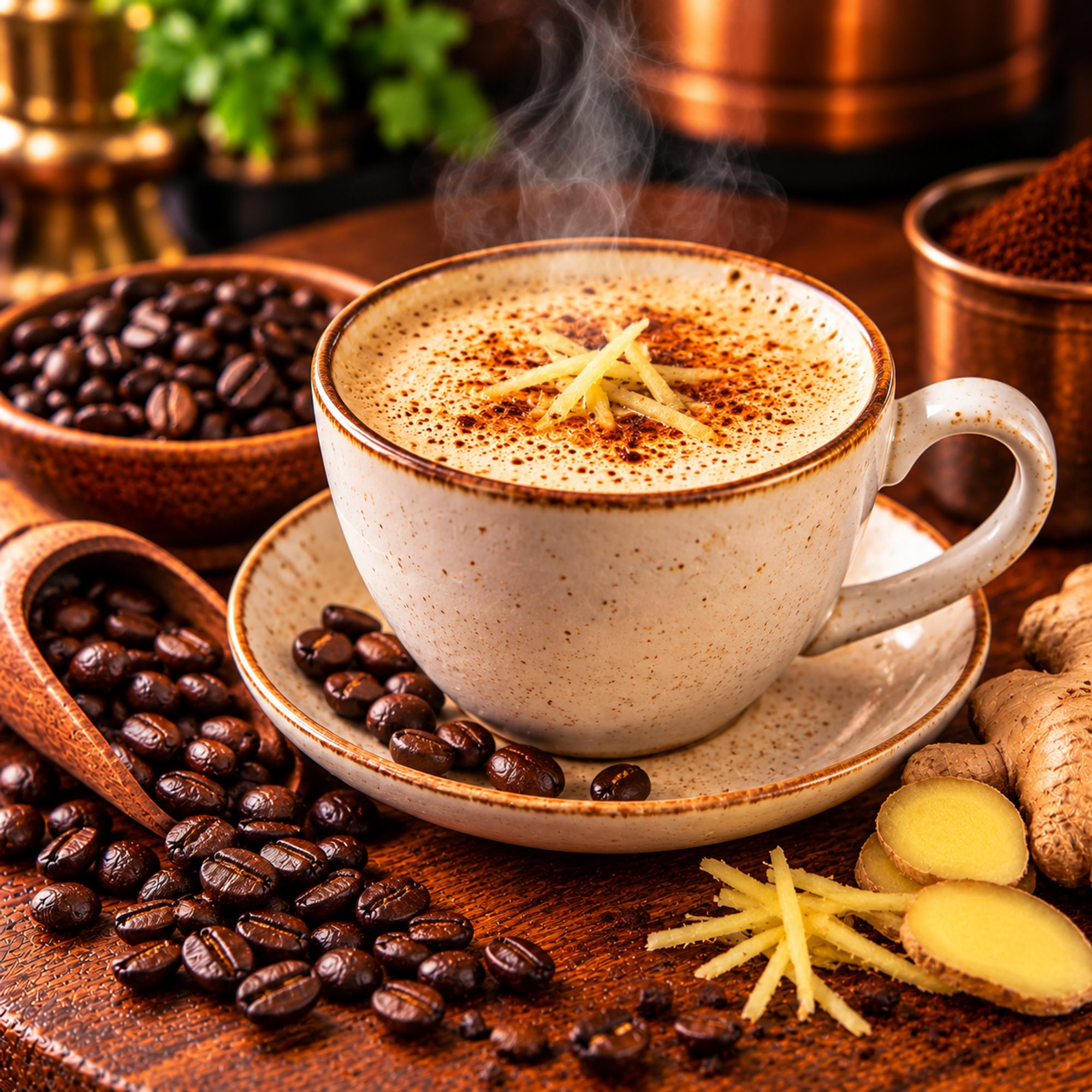 Ginger Coffee
