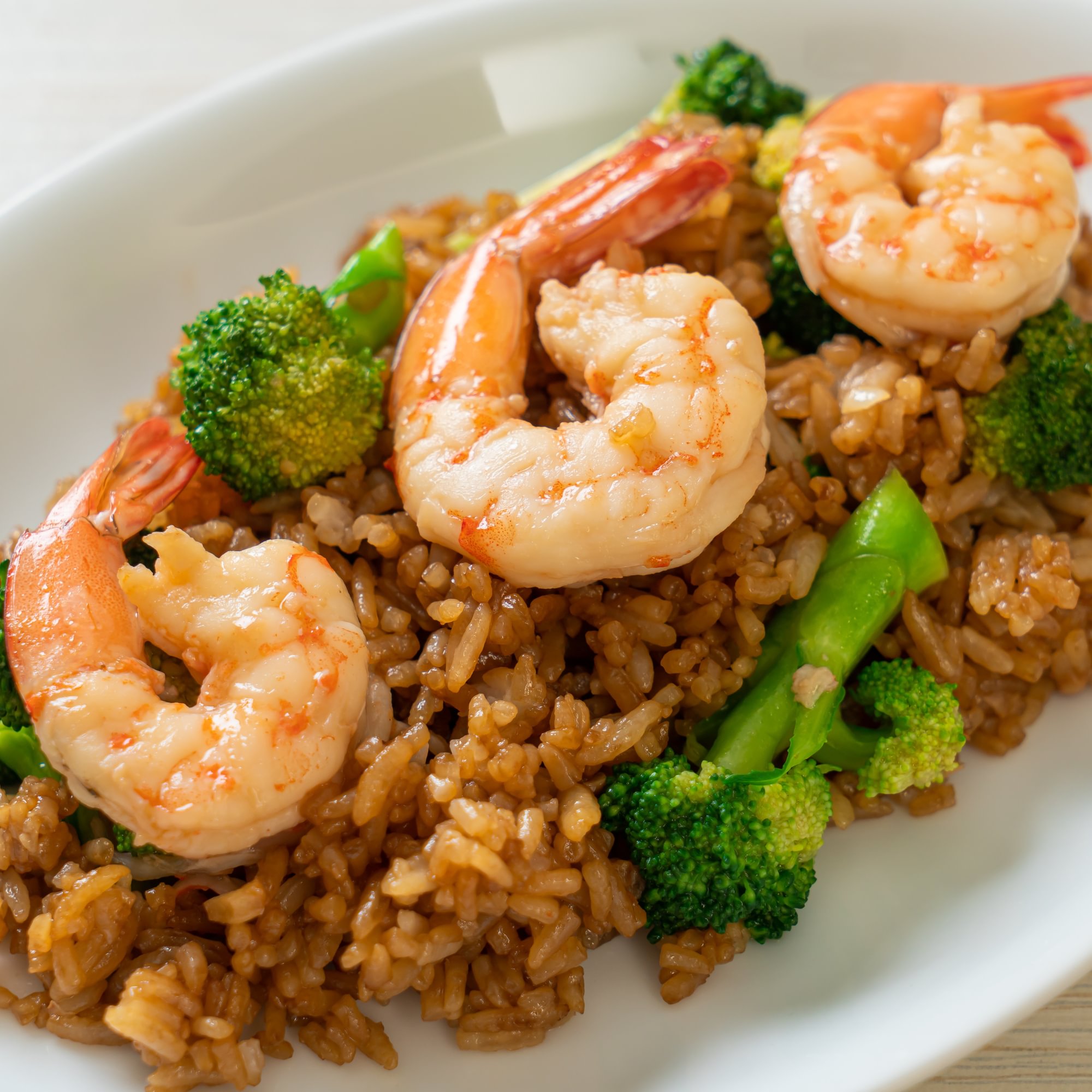 Shrimp fried rice