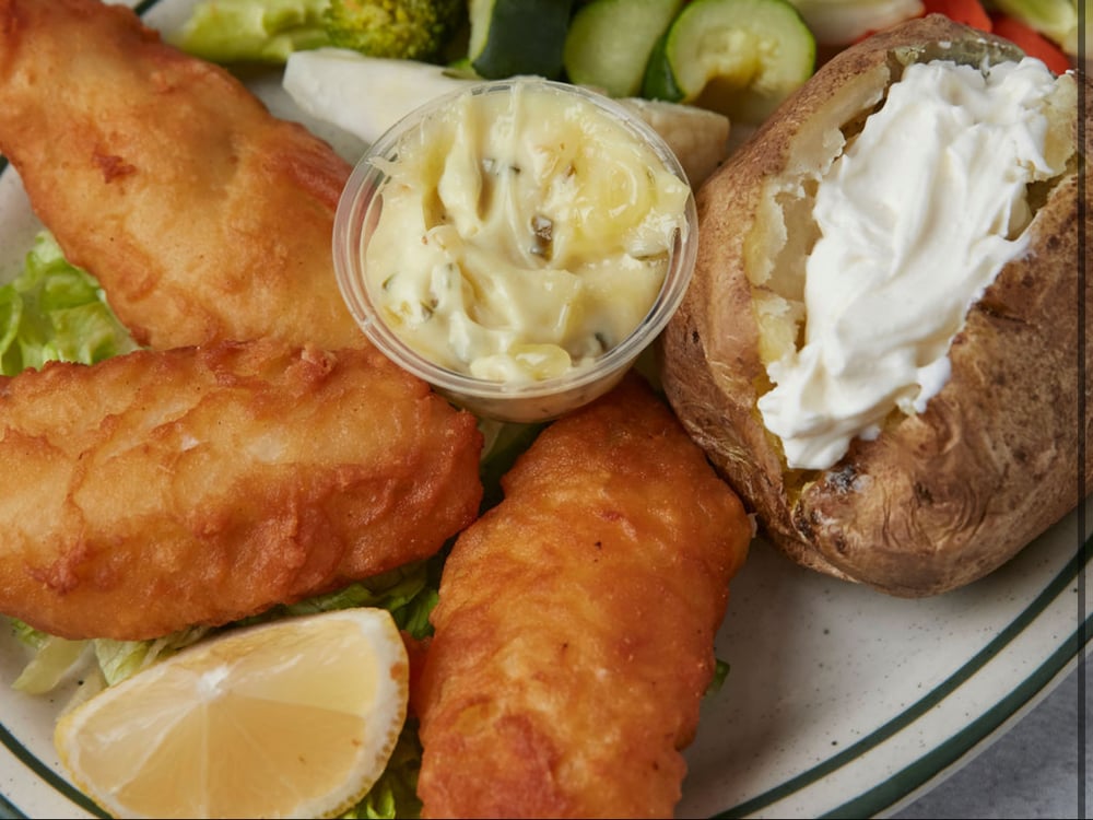 Fish & Chips Plate - O