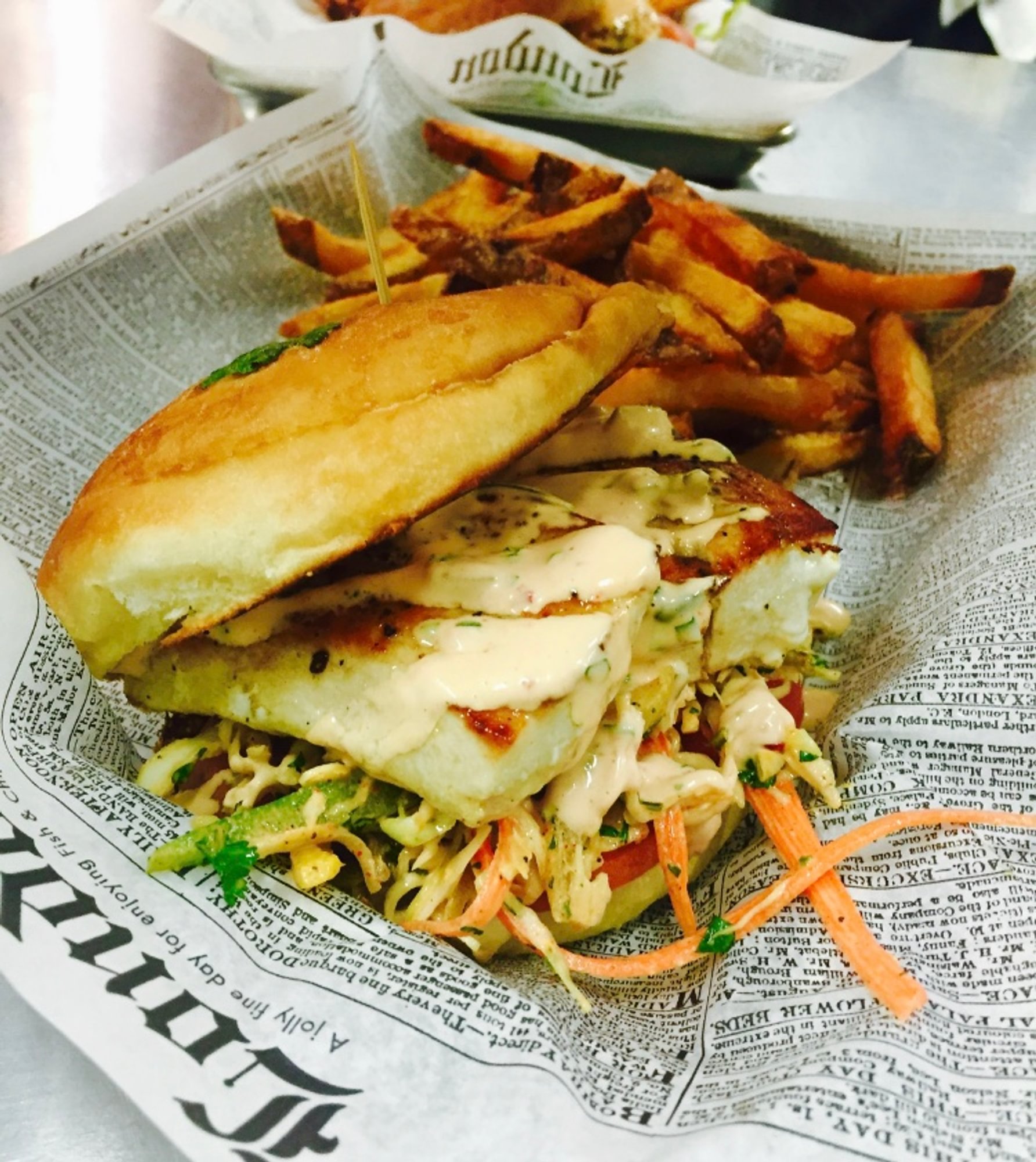 Florida Grouper Sandwich