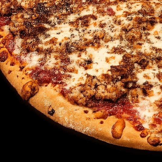 Philly Steak Pizza Slice