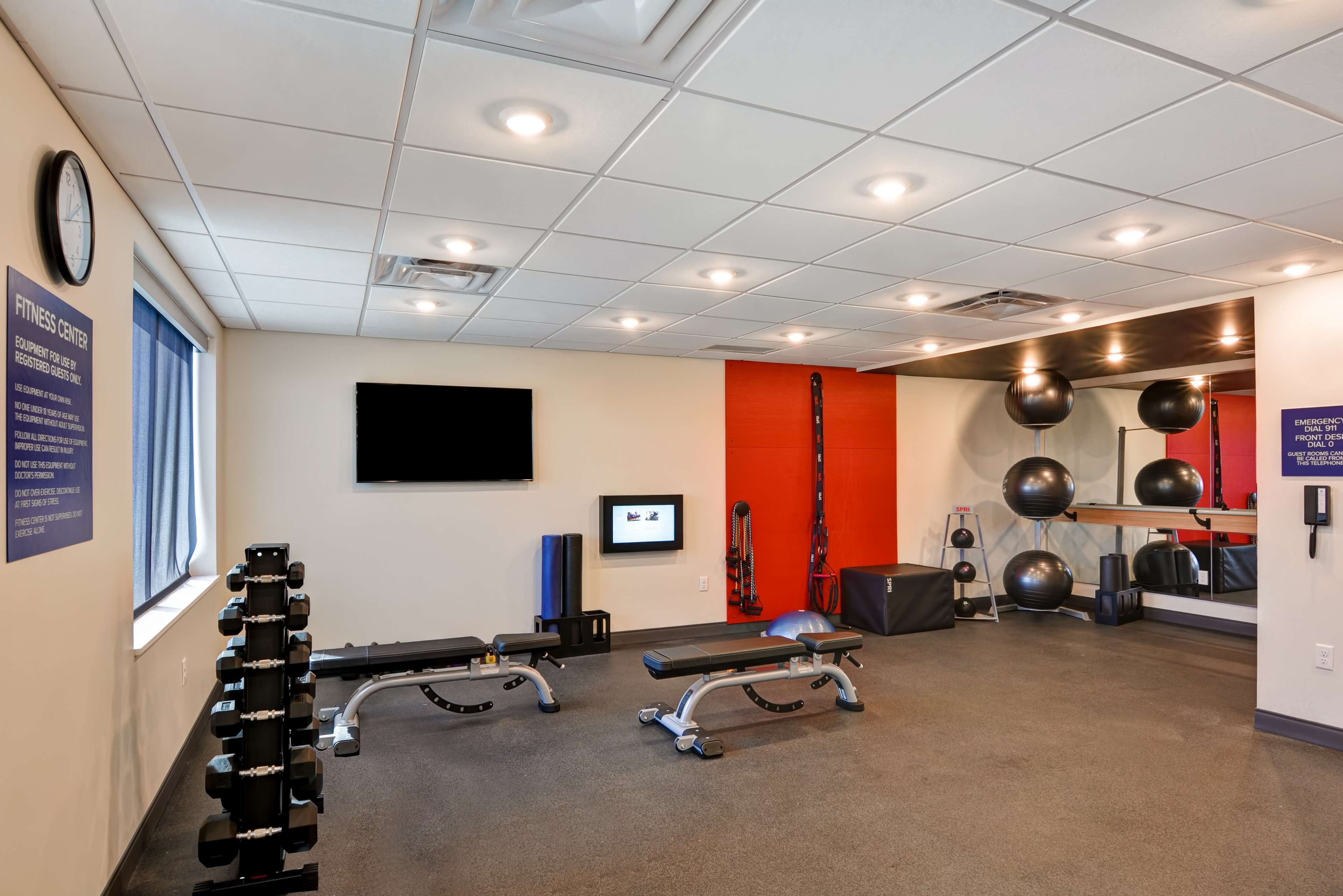 Health club  fitness center  gym
