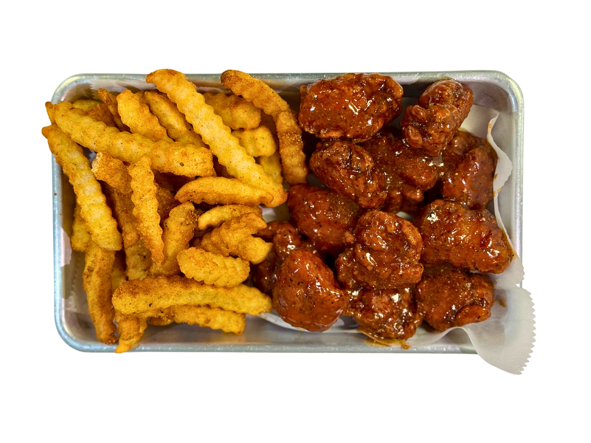 6 pc Boneless & Fries