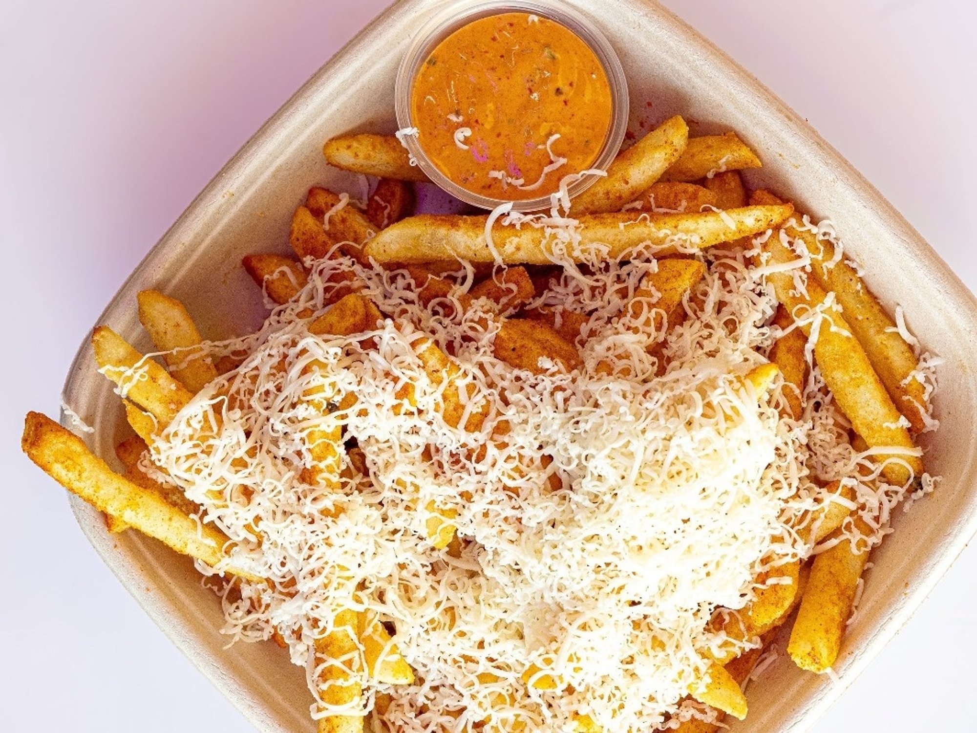 Masala Pepper Cheese Fries