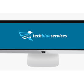 Tech Blue Services Logo