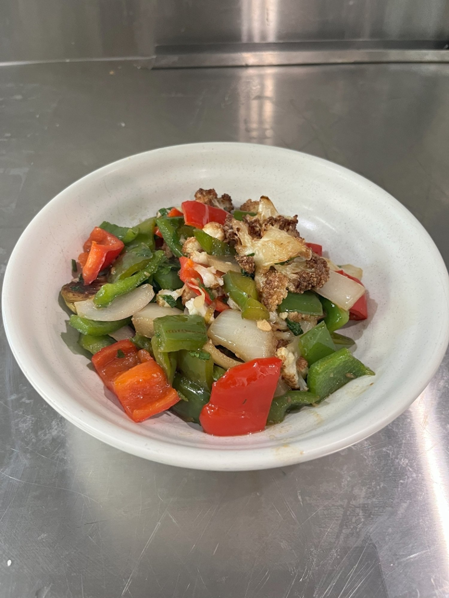 Charred Mixed Vegetables