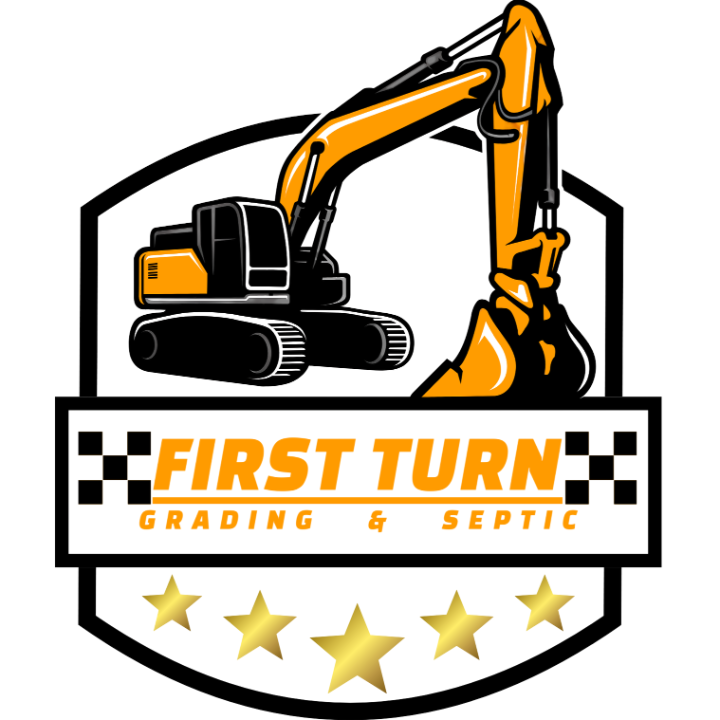 First Turn Grading &amp; Septic Logo