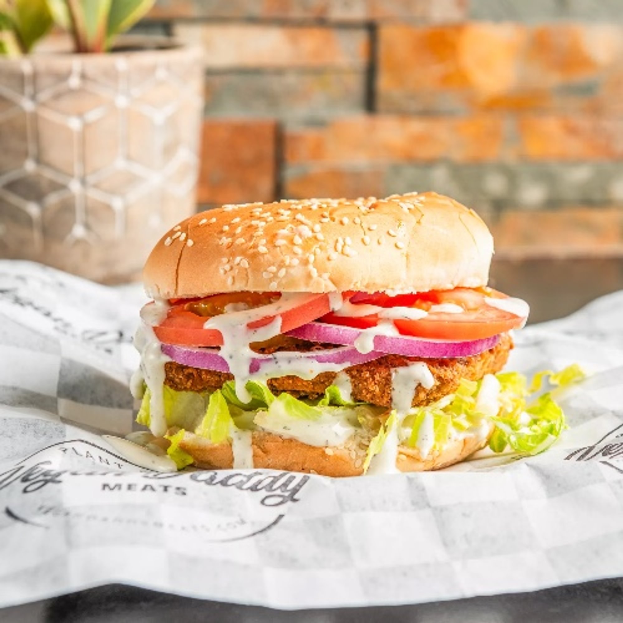 Chik'n Ranch Sandwich