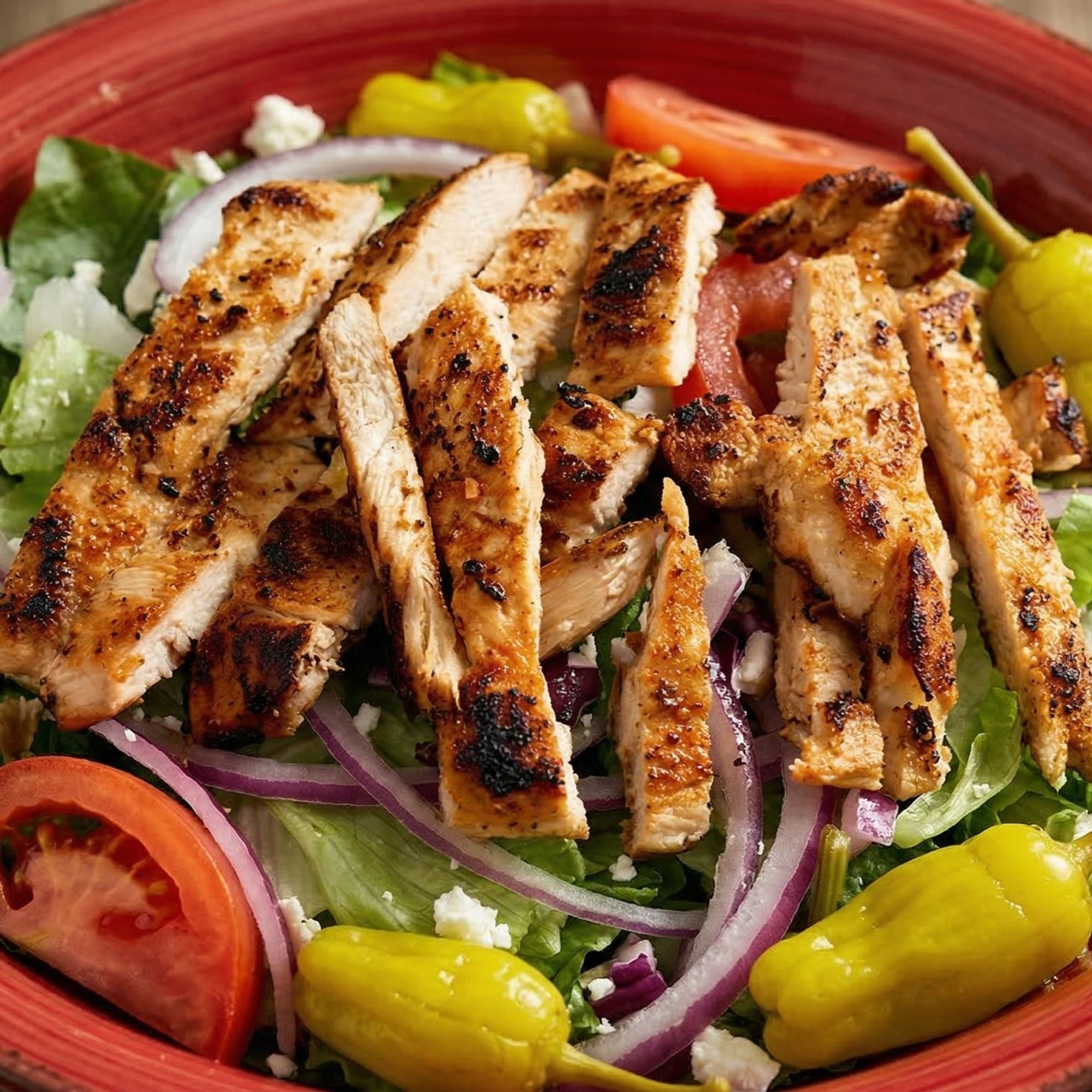 Grilled Chicken Breast Salad