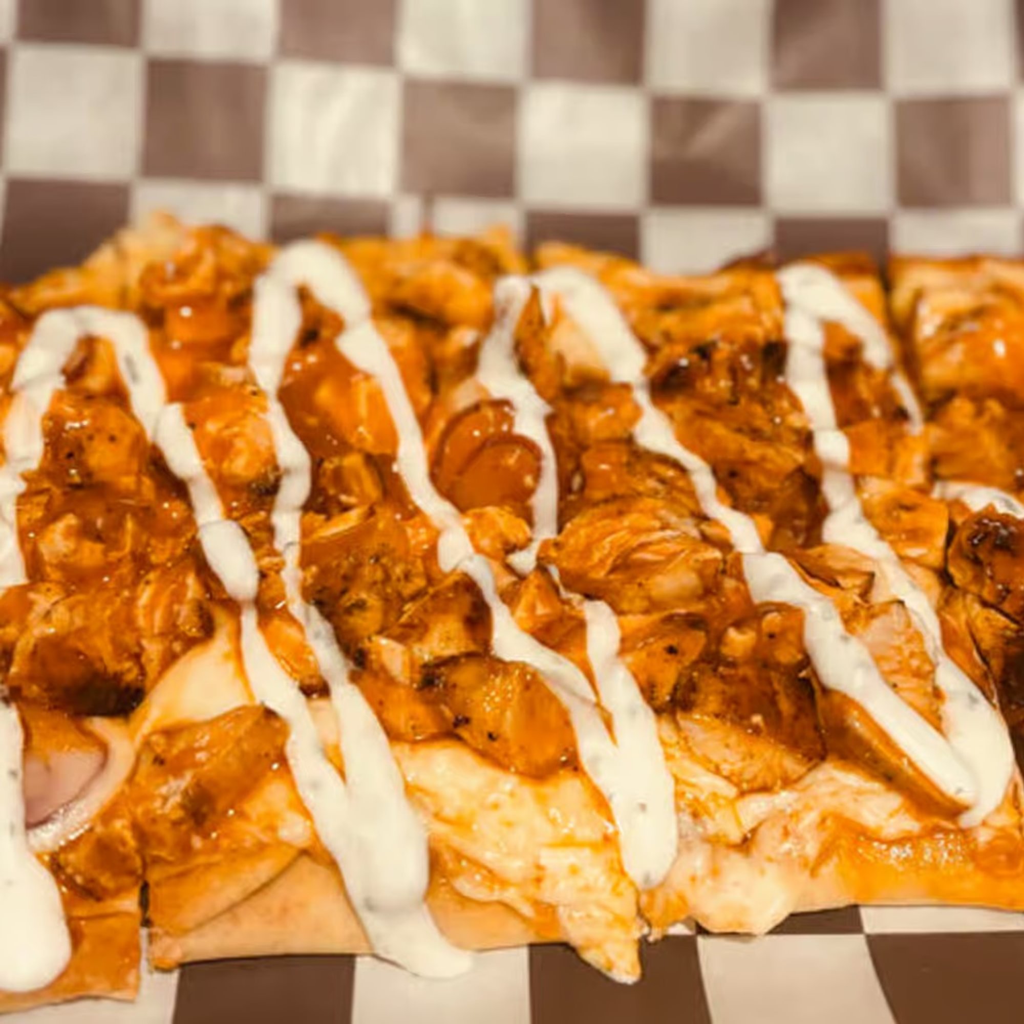 Buffalo Chicken Flatbread