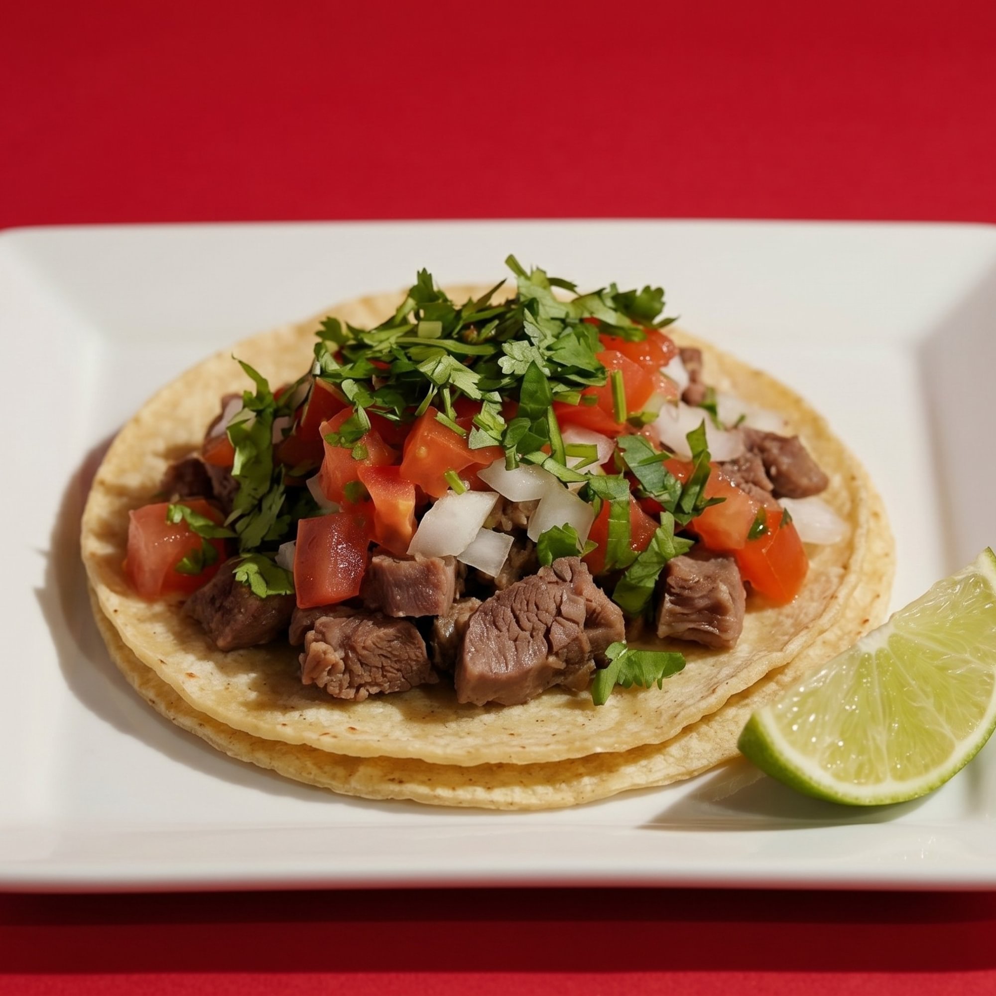 Beef Tongue Taco