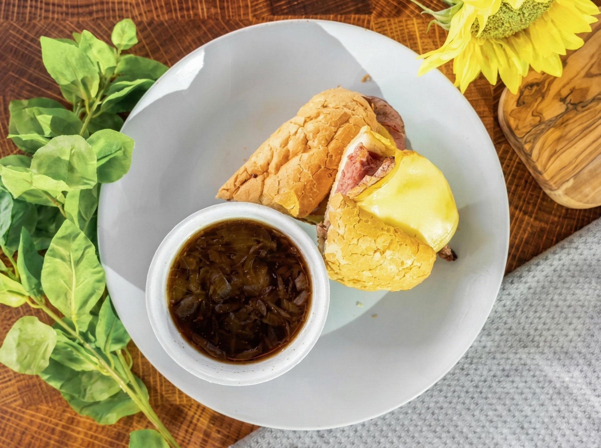 Smoked Brisket French Dip