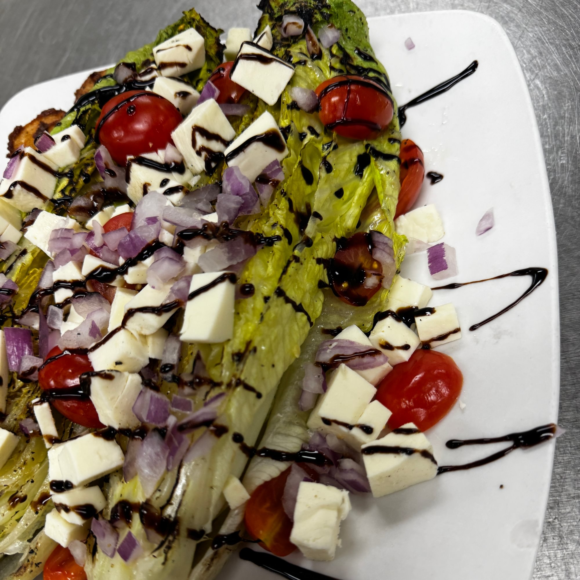 Grilled Romaine Salad