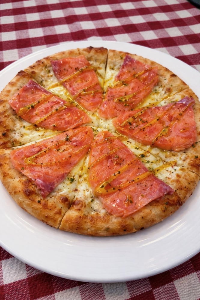 Smoked Salmon Pizza
