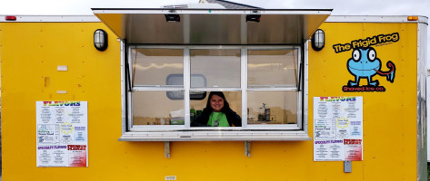 The Frigid Frog of Victoria Logo