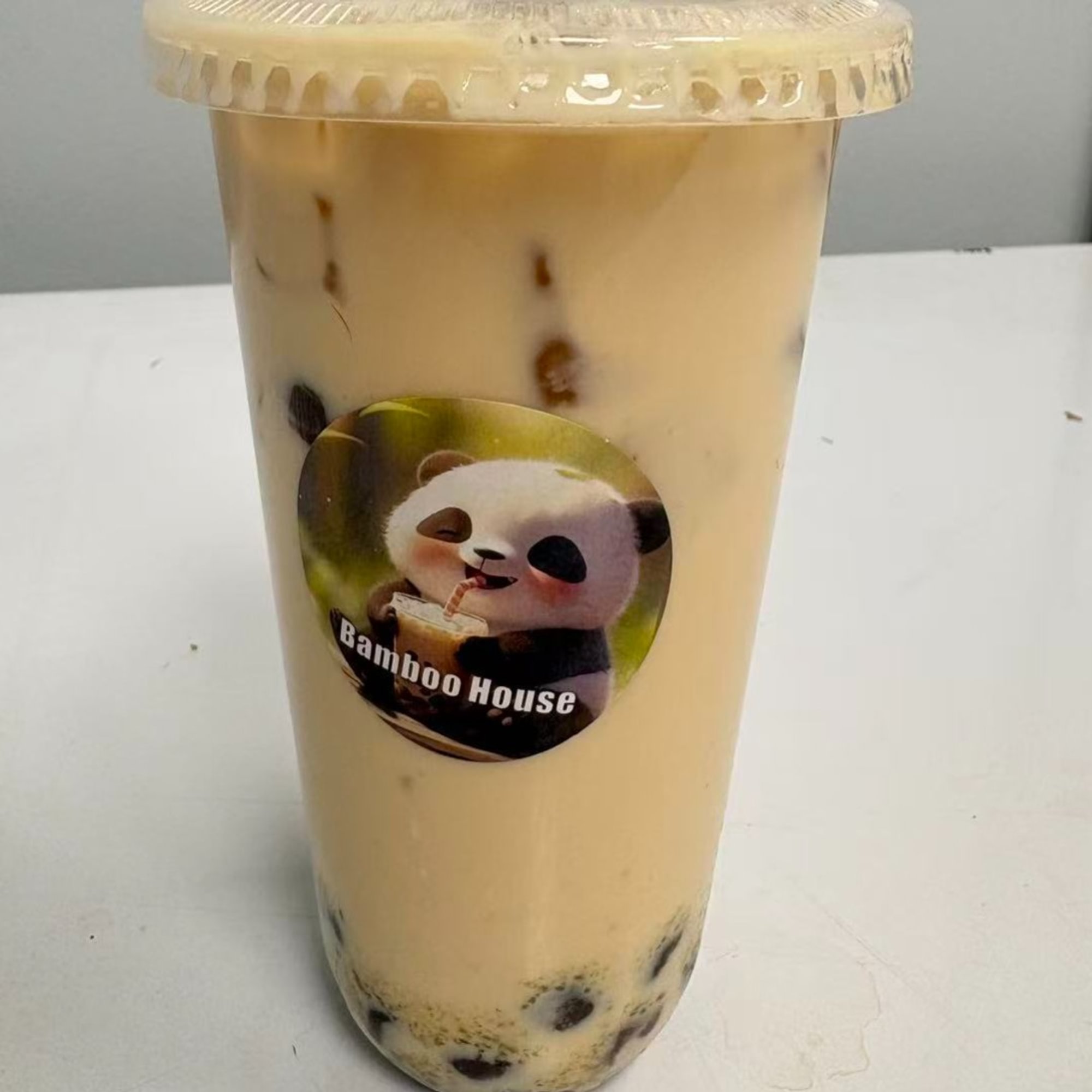 Tropical Mango Boba Milk Tea