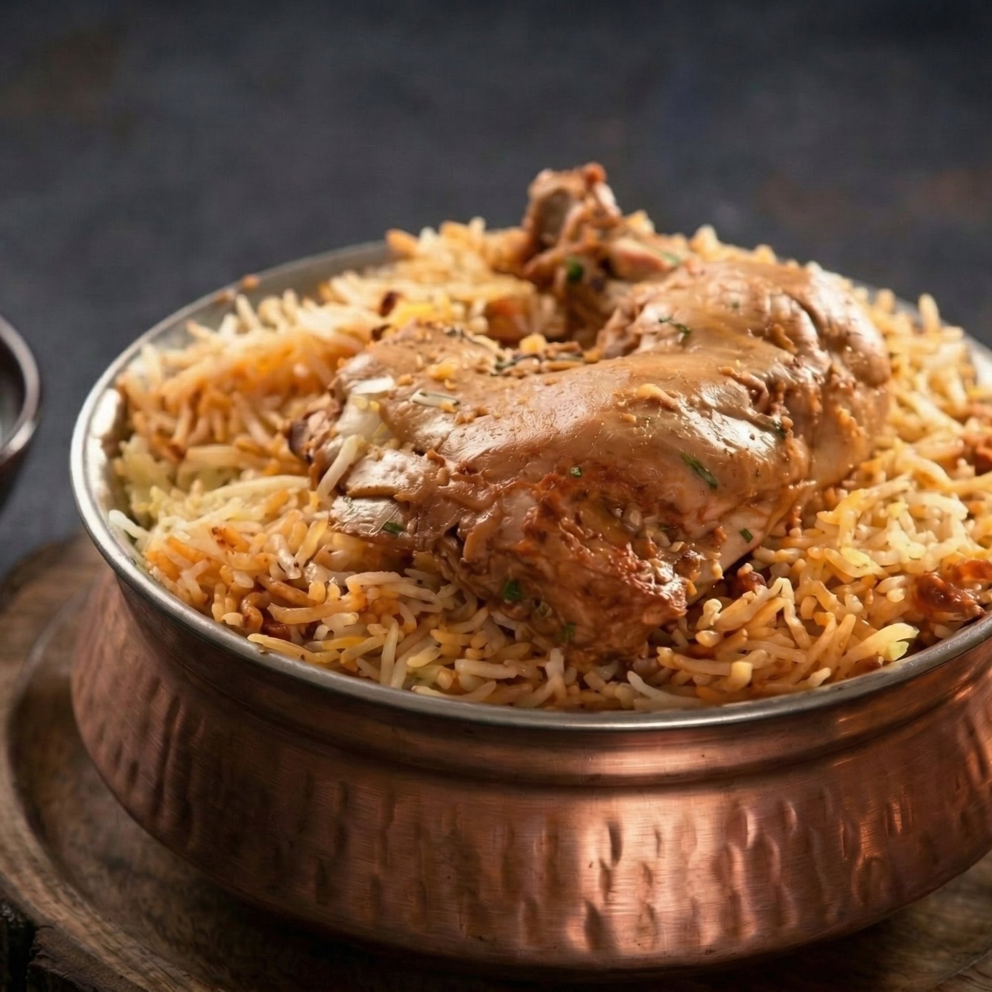 Hyderabadi Chicken Dum Biryani